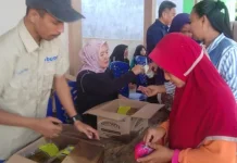Bulog Lampung Utara Sediakan Komoditias Pangan di Gerakan Pangan Murah Way Kanan