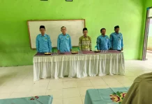 Kemenag Way Kanan Monev Dana BOS di MIN 4 Way Kanan