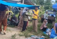 Puskesmas Way Tuba Lakukan Inspeksi Kesehatan Lingkungan