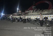 Polres Way Kanan Intensifkan Patroli Cegah Balap Liar