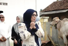 Jajaran Pejabat Pemkab Way Kanan Gelar Salat Iduladha di Bumi Agung