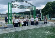 Lapas Way Kanan Tebar 5.000 Bibit Ikan Patin