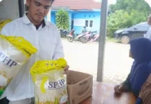 Bulog Lampung Utara Dukung Gerakan Pangan Murah di Pakuan Ratu