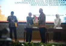 Way Kanan Pertahankan Opini WTP ke-16 Berturut-turut