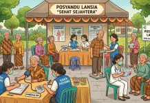 Kunci Lansia Tetap Sehat