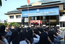 Kanwil Kemenkum Lampung Gelar Upacara Hari Lahir Pancasila