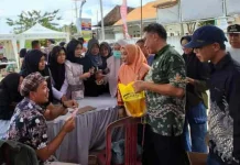 Pemkab Way Kanan Gelar Gerakan Pangan Murah di Tiga Kecamatan