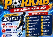 PSSI Way Kanan Pastikan Sepak Bola Porkab 2026 Siap Digelar