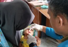 Dekatkan Pelayanan, Puskesmas Way Tuba Gelar Posyandu ILP di Say Umpu
