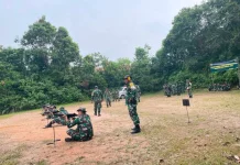 Kodim Way Kanan Gelar Latihan Menembak Semester I 2026