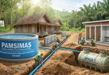 PUPR Way Kanan Bangun Air Minum dan Sanitasi dari DAK dan DAU