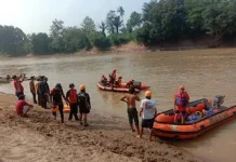 Bocah Tenggelam di Sungai Umpu Way Kanan Ditemukan Meninggal