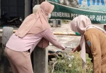 Puskesmas Way Tuba Periksa Sanitasi Fasilitas Umum