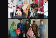 Warga Disabilitas di Negara Batin Terima Bantuan Kursi Roda dan Alat Bantu Dengar