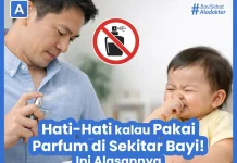 Hati-hati kalau Pakai Parfum di Sekitar Bayi