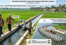Bidang SDA PUPR Way Kanan Fokus Irigasi dan Pengamanan Sungai