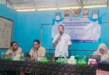 Pemerintah Kampung Kotaway Gandeng Perbankan Sosialisasikan Literasi Keuangan