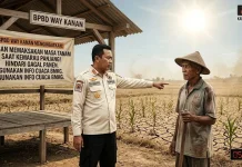 BPBD Way Kanan Imbau Petani Tunda Tanam saat Kemarau Panjang