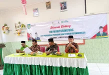 Kemenag Way Kanan Monitoring BOS dan Bina GTK di MIN 3