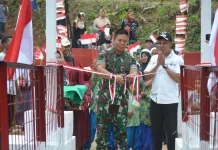 Warga Air Ringkih Kini Miliki Jembatan Penyeberangan Layak