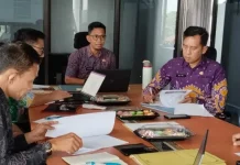 Bagian Hukum Way Kanan Bahas Raperbup Perjalanan Dinas