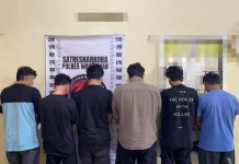 Satresnarkoba Way Kanan Ringkus 6 Tersangka Narkotika