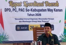 Rakorda LDII Way Kanan Fokus Susun Program Kerja 2026