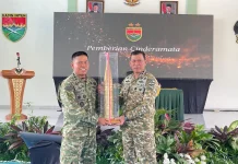 Pangdam Beri Arahan Prajurit saat Kunker ke Way Kanan