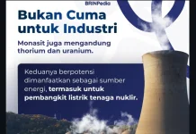 Monasit Sisa Tambang BRIN Berpotensi Jadi Bahan Bakar Nuklir