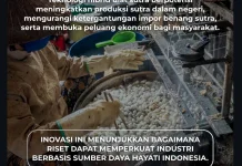BRIN Gandeng Pemda Wajo Kembangkan Ulat Sutra Unggul Kurangi Impor