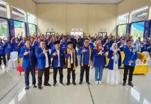 PAN Way Kanan Lantik 227 Pengurus Ranting Jelang Pemilu 2029
