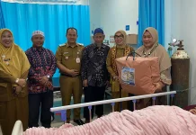 Bupati Way Kanan Tinjau Program KB di RSHK Baradatu