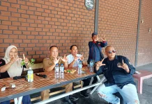 Camat Negeri Agung Bangun Komunikasi dengan Media