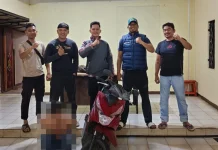 Pelaku Curanmor Dua Motor di Way Kanan Ditangkap Polisi