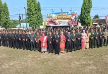 Dandim Way Kanan Hadiri HUT Bhayangkara, Perkuat Sinergi TNI-Polri