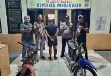 Polisi Tangkap Karyawan Pencuri Motor Rekan Kerja di Way Kanan