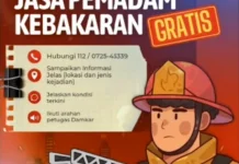 Antisipasi El Nino, Srikandi Damkar Metro Sosialisasi Dor to Dor