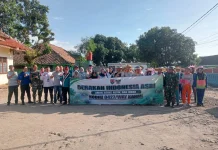 Lintas Sektor Bersatu Bersihkan Lingkungan di Baradatu