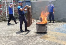 KPKNL Metro Terapkan Manajemen Bisnis Tanggap Bencana Kebakaran