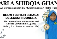 Siswa SD Metro Wakili Indonesia di IMSO 2026