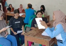 Puskesmas Way Tuba Gelar Skrining Keswa di Bukit Gemuruh