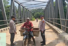 Personel Polsek Rebang Tangkas Gelar Patroli Siang Presisi