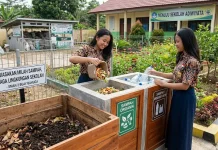 SMAN 2 Buay Bahuga Biasakan Siswa Kelola Sampah