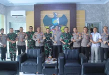 Kapolres Metro Perkuat Sinergitas TNI dan Kejaksaan