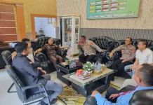 Kapolres Way Kanan Kunjungi Kejari, Perkuat Kolaborasi