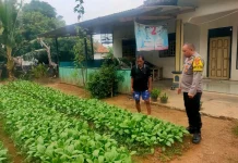 Polres Metro Gencarkan Program Ketahanan Pangan Masyarakat