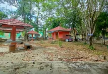 Taman Pelangi Way Kanan Tak Terawat, Warga Minta Dibenahi