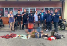 Polres Way Kanan Tangkap Dua Pencuri Rel Kereta PT KAI