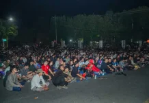 Pemkot Metro Gelar Nobar Akbar Piala Dunia