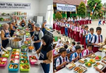 SPPG di Wilayah Way Tuba Layani 8.768 Penerima Manfaat MBG